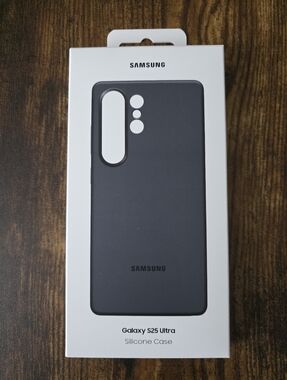 Samsung Galaxy S25 Ultra Silicone Case - Black
